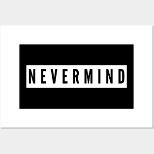 nevermind Posters and Art